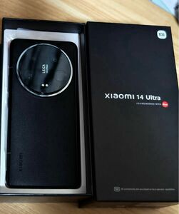 Xiaomi 14 Ultra グローバル版 ブラック 黒 16GB/512GB 純正 新品未使用ケース3点付き