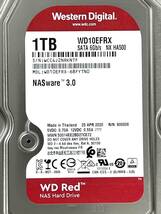 【送料無料】　★ 1TB ★　WD Red　/　WD10EFRX　【使用時間： 124 ｈ】 2020年製　稼働極少　3.5インチ内蔵HDD　SATA Western Digital RED_画像3