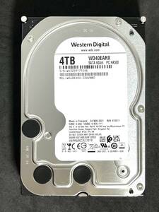 【送料無料】★ 4TB ★ Western Digital / WD40EARX　【使用時間：814 ｈ】 2021年製　良品　3.5インチ内蔵 HDD　WD　SATA600