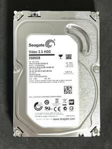 【送料無料】 ★ 2TB ★　ST2000VM003 / Seagate　【使用時間： 1 ｈ】 新品同様　3.5インチ AVコマンド対応　ST2000VM003-1ET164 FW:SC12