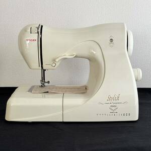 SED 中古 状態良 整備調整済 シンガーミシン Stylist mini MODEL-ST1000 電子ミシン SINGERミシン コンパクトミシン 取説有り