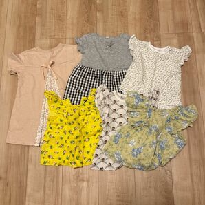 女の子　夏服　トップス　まとめ売り　80cm