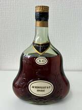 【液漏れ可能性有】1円～ ジャズ ヘネシー XO 金キャップ グリーンボトル 700ml 40％ 箱付 240505 JAs HENNESSY_画像2