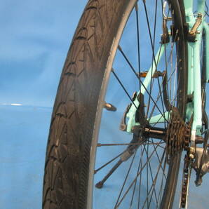 ☆大阪西淀☆ BIANCHI C・SPORT1 アルミ チェレステ クロスバイク 700C 3×8 ビアンキ カメレオンテ シマノ ACERA 中古 自転車 a27の画像8