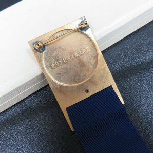 83APR21【横浜古物】1964 オリンピック 東京大会 TEAM OFFICIAL バッジ  紺色リボンの画像6