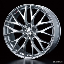 1本の価格です) Weds ウェッズ ホイール レオニス MX (LEONIS MX) (HSIII/SC) 17×6.5J +53 5H/114.3 (37416)_画像5