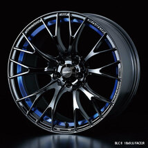 1本の価格です) Weds Sport ウェッズスポーツ ホイール (SA-20R) (VI-SILVER) 20×9.5J +38 5H/114.3 (72794)_画像3