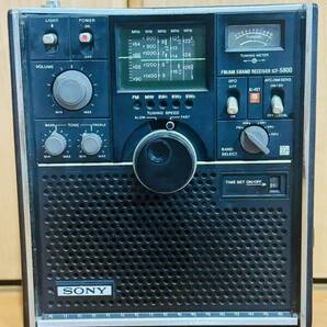 SONY スカイセンサー ソニー ICF-5800 5BAND BCL ラジオの画像1