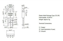 低損失三端子レギュレータＩＣ　サンケン SI-3122V　４個セット_画像2