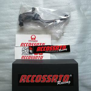 38%OFF★ACCOSSATO 鍛造 可倒式 ブレーキレバー Z1000 NINJA1000 2010 2011 ZX-6R 2007 ZX-10R 2008 カワサキ LV018N