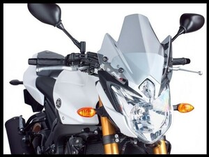 40%OFF★PUIG スクリーン カウル スモーク FZ8 FAZER8 フェーザー8 ヤマハ 5872H 