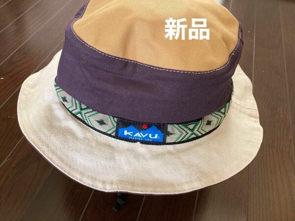 【新品】KAVU カブー　ストラップバケットハット　ハット　帽子 