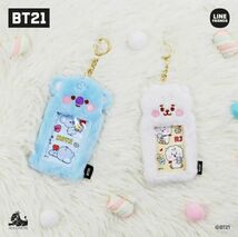 BT21 公式　KOYA　フォトカードキーホルダー VER.2 韓国　K-POP☆BTS 防弾少年団 ラップモンスター ふわふわ　もこもこ　キーホルダー_画像5