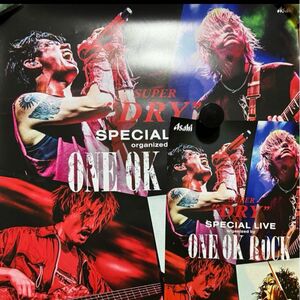 ワンオク　ONE OK ROCK アサヒビール　スペシャルライブ　ポスター