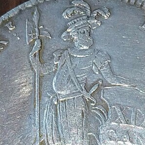 コイン  大型銀貨 アンティーク ヨーロッパ 古銭 1813 の画像2