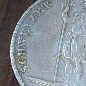 コイン  大型銀貨 アンティーク ヨーロッパ 古銭 1813 の画像4