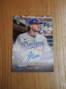 2023 Topps Stadium Club ジェームズ・アウトマン James Outman Auto 直筆サインカード 大谷 翔平 Dodgers RC ルーキー