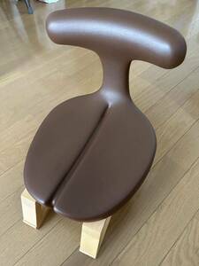 a-yuru стул с ножками сиденье "zaisu" medical сиденье осанка корректирующий чай цвет 