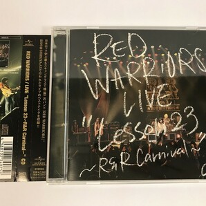 SJ065 RED WARRIORS / LIVE “Lesson 23～R＆R Carnival 【CD】 0415の画像1