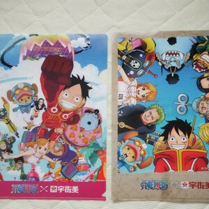 ワンピース　ONE PIECE　クリアファイル2枚　宇佐美大感謝祭