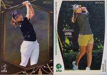 女子ゴルフ　上田桃子　　２枚セット　JLPGA トレーディングカード 　　　　　　　　　　　/女子プロゴルフ_画像1