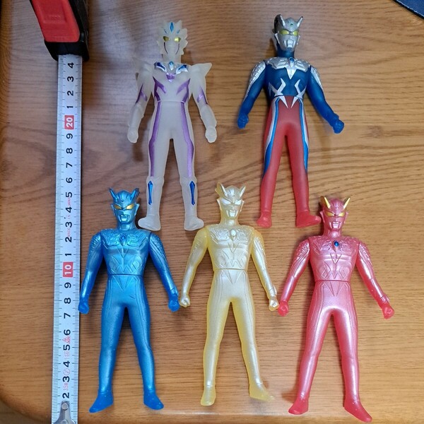 ウルトラマンゼロ ウルトラヒーローシリーズ ビヨンド ルナミラクル ストロングコロナ ウルサマ ナムコ 等 限定ソフビ フィギュア セット