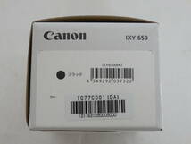 105H830D◆【未使用】Canon IXY 650 PC2274 ブラック 2020万画素 光学12倍ズーム Wi-Fi対応 キャノン_画像2