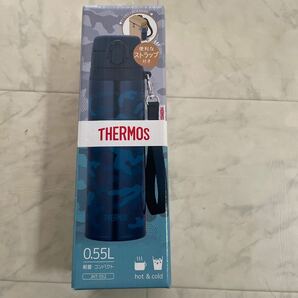 新品THERMOS サーモス 真空断熱ケータイマグ  0.55L ネイビーの画像1