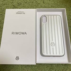 RIMOWA リモワ iPhoneX/Xs用 スマホケース シルバー