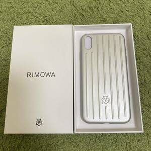 RIMOWA リモワ iPhoneXs Max用 スマホケース シルバー