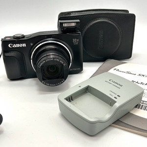 【K-9】キャノン　Canon　PowerShot　SX700HS　バッテリーチャージャー付　ZOOM LENS4.5-135.0㎜　1：3.2-6.9　通電のみ確認　動作未確認