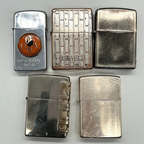 【J-19】ZIPPO ジッポ オイルライター 未使用有 WINDY bitch シリアル0393 DragonTribal 2500 KENZO バンブー OBA AMERICANCLASSIC 現状品の画像6