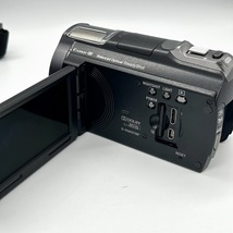 【Y-12】SONY　ソニー　HANDYCAM　ハンディカム　HDR-CX720V　バッテリー×2　デジタルビデオカメラ　ソフトケース付　動作未確認_画像3