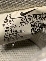 NIKE ナイキ CW2288-112 AIR FORCE 1 エアフォースワン 27.5cm US9.5 メンズスニーカー_画像2