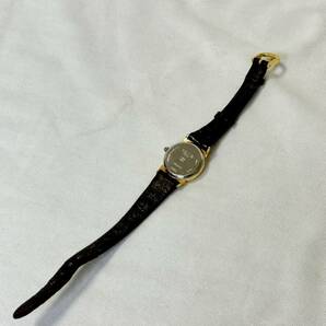 １円スタート CELINE セリーヌ 腕時計 D2903-3 クォーツ ホワイトシェル文字盤 動作未確認の画像8