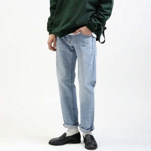 リーバイス レッド 505 レギュラーストレート デニムパンツ W32 定価14300円 ライトブルー LEVI’S RED ジーンズ A2692-0003の画像1