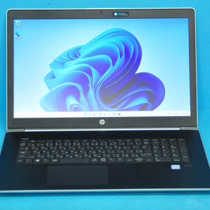 ♪ 上位モデル ProBook 470 G5 ♪ GeForce 930MX ! 大画面17.3 Corei5 8250U/ メモリ12GB/ SSD256GB M.2+500GB/ カメラ/ Office2019/ Win11の画像1