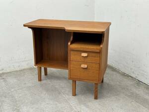 T726* beautiful goods *unico sea urchin koKURTkruto desk desk storage attaching oak material with a tier of drawers on one side Northern Europe modern 