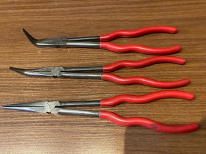 クニペックス ロングノーズプライヤ3本SET 中古工具 KNIPEX