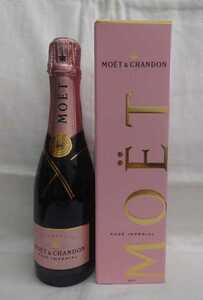 ○A78555:MOET＆CHANDON モエ エ シャンドン ロゼ ハーフボトル 12％ 375ml 箱付 同梱不可