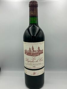 #A78878:CHATEAU COS D'ESTOURNEL シャトー・コス・デストゥルネル 1994 750ml 13% 赤ワイン 未開栓 同梱不可