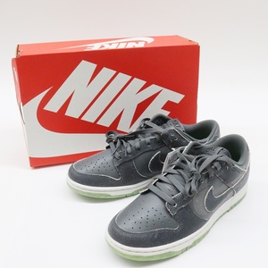  【未使用】 NIKE ナイキ ダンク ロー レトロ プレミアム ハロウィン スニーカー 26.5㎝ DQ7681-001 グレー 箱付 DUNK LOW RETRO PRM