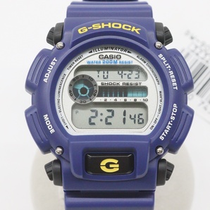  カシオ G-SHOCK 腕時計 DW-9052-2VDR クォーツ ブルー×イエロー 海外モデル デジタル 青 CASIO Gショックの画像1