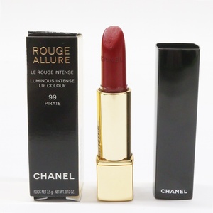 CHANEL Chanel rouge Allure 99 pillar to lipstick ROUGE ALLURE PIRATE lipstick used 