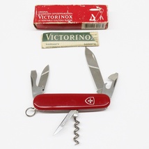  VICTORINOX ビクトリノックス スパルタン マルチツール ナイフ 箱付 缶切り コルク栓抜き マイナスドライバー アーミーナイフ 十徳ナイフ_画像1