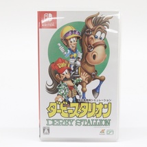  任天堂 スイッチ ソフト ダービースタリオン 中古 Nintendo Switch ニンテンドー DERBY STALLION 競走馬育シュミレーション_画像1