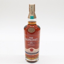  古酒 グレンリベット 25年 サンプルルームコレクション シングルモルト スコッチ ウイスキー 700ml 43% 未開栓 箱付 THE GLENLIVET _画像2