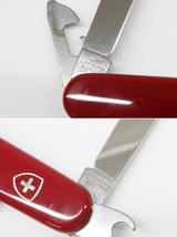  VICTORINOX ビクトリノックス スパルタン マルチツール ナイフ 箱付 缶切り コルク栓抜き マイナスドライバー アーミーナイフ 十徳ナイフ_画像4