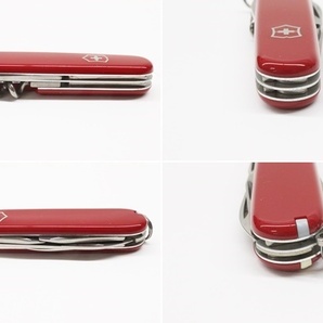  VICTORINOX ビクトリノックス スパルタン マルチツール レザー 収納ケース付 アーミーナイフ 十徳ナイフ ベルトポーチの画像9