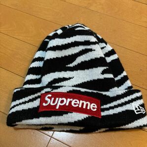 supreme×NEW ERA ニット帽